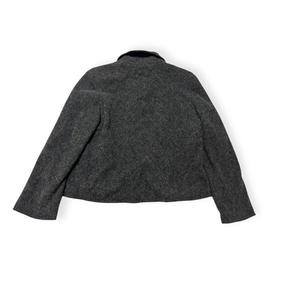 Vintage Nina Ricci Gray Wool Blend Jacket, Size 42 FR/M - Picture 5 of 14